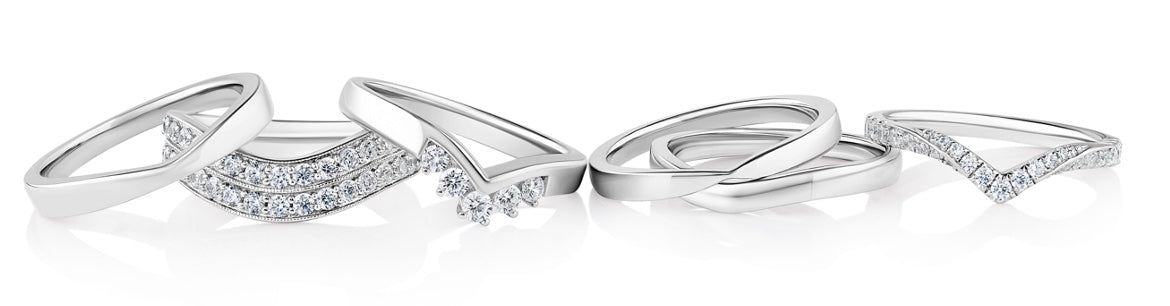 Shaped Wedding Rings