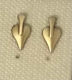 Danon Heart Stud Earrings