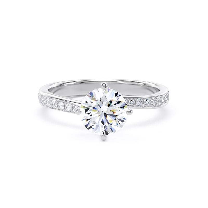 1.10ct Brilliant Cut Lab Grown Diamond Solitaire Ring (Rsg03)