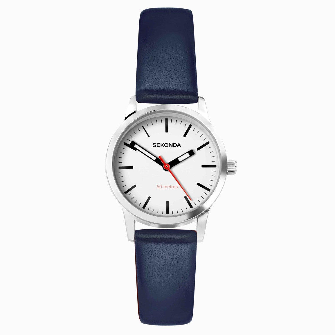 (40484) Sekonda Blue Leather Ladies Watch