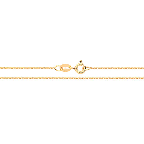 Silver Gold Plated Rolo Chain (G1349gp)