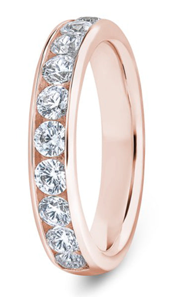 9ct 1.00ct Diamond Channel Set Wedding Ring(Rbc-450-020-100)