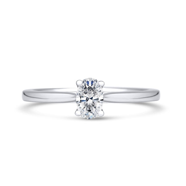 .93ct Oval Diamond Solitaire Ring (G750)