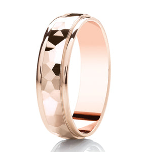 9ct White Gold Mirror Polished 3mm Wedding Ring (DC113)