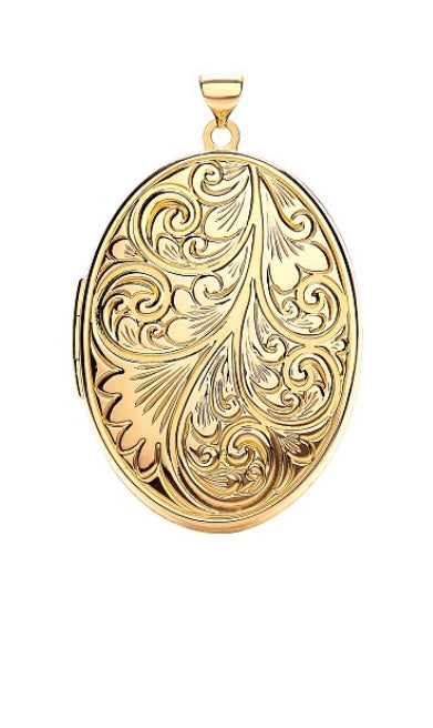 9ct Yellow Gold Locket (Lk0158)