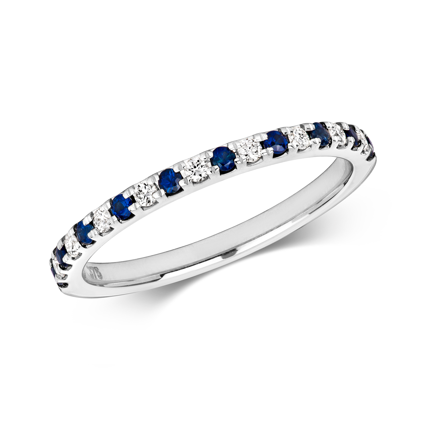 Sapphire & Diamond Eternity Ring (Rd464s)