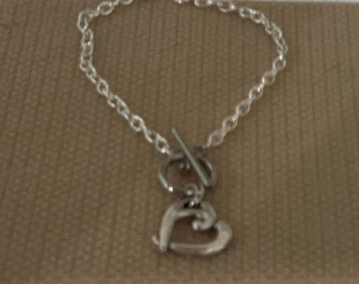 Danon Open Heart T-bar bracelet