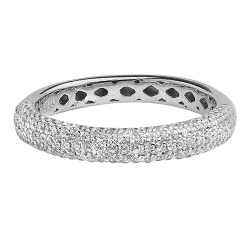 Silver Cubic Zirconia Ring (G7439)