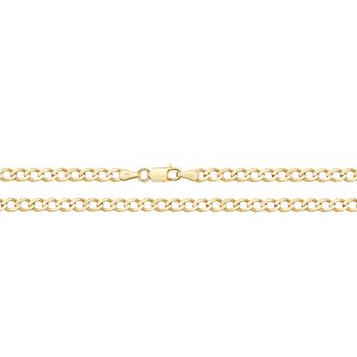 9ct Gold Curb Chain (Ch195)