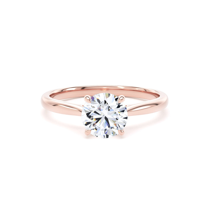 1ct Brilliant Cut Lab Grown Diamond Solitaire Ring (Rpp08)