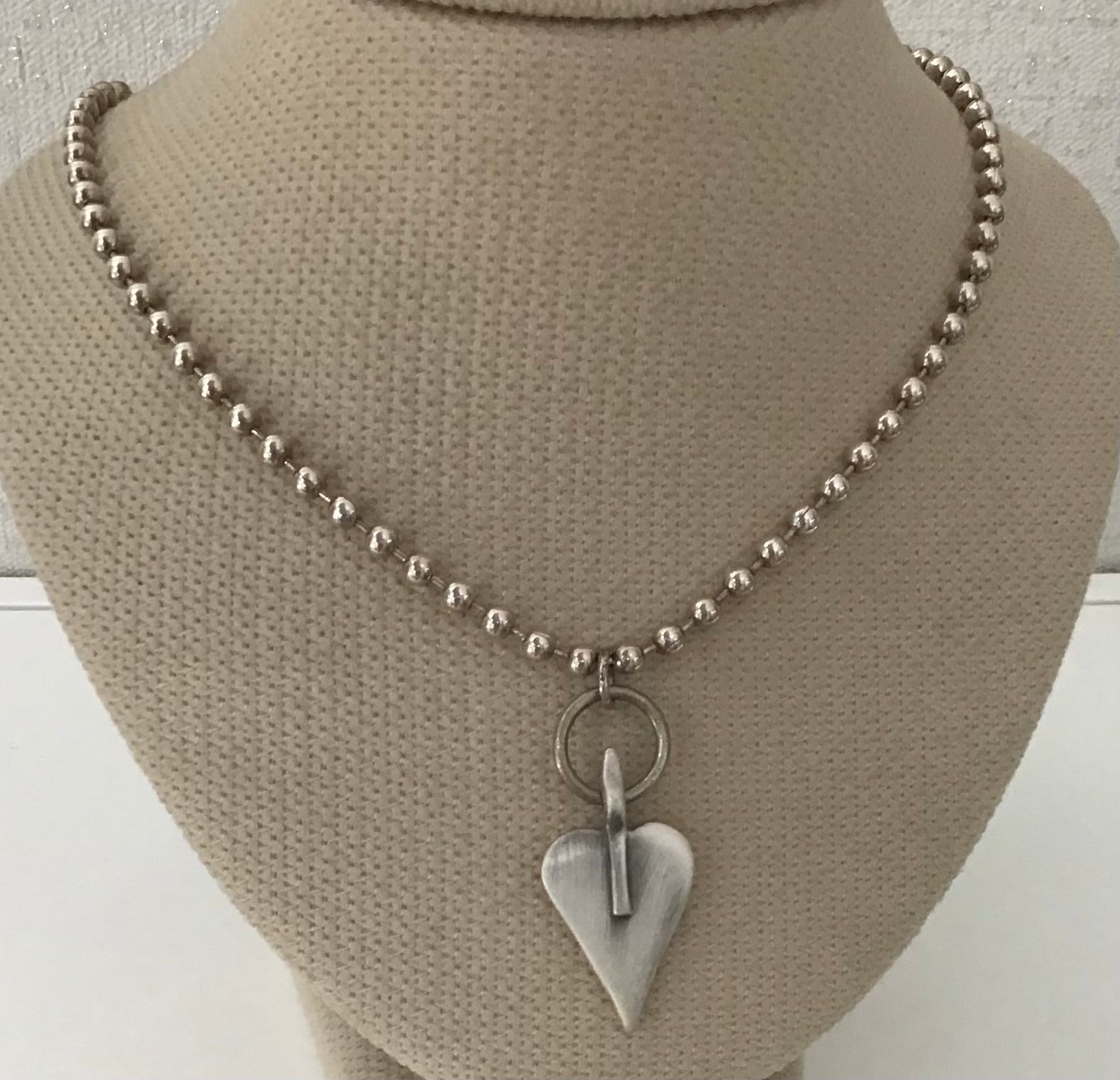 Danon Bead Signature Heart Necklace