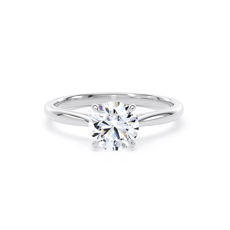 1ct Brilliant Cut Lab Grown Diamond Solitaire Ring (Rpp08)