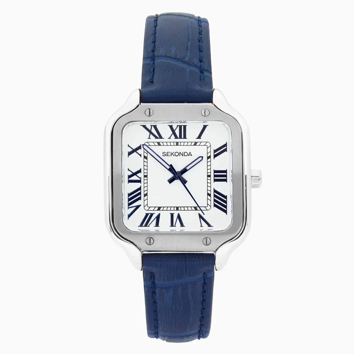 (40738) Blue Leather Ladies Watch