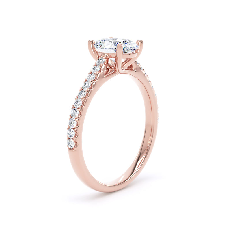 1.64ct Oval Lab Grown Diamond Solitaire Ring (Osp01)