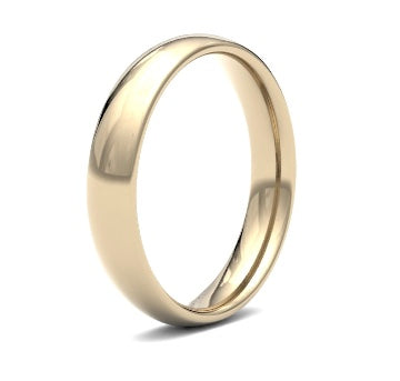 9ct 5mm Medium Court Wedding Ring (5Gmc-9y)