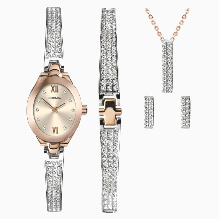 (2924g) Sekonda 5 Piece Ladies Gift Set