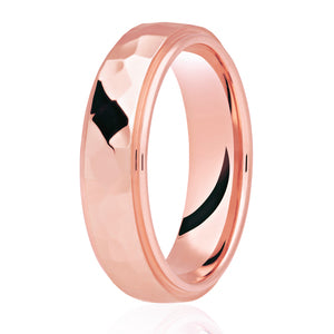 9ct White Gold Polished 6mm Wedding Ring (DC300)