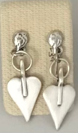 Danon Heart Drop Earrings