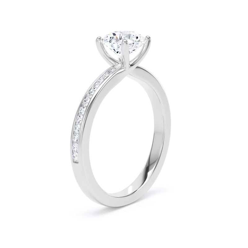 1.25ct Brilliant Cut Lab Grown Diamond Solitaire Ring (Rsc01)