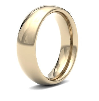 9ct 7mm Heavy Court Wedding Ring (7Ghc-9w)