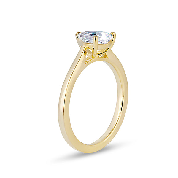 1.43ct Certified Lab Grown Diamond Solitaire Ring (Dpp02)