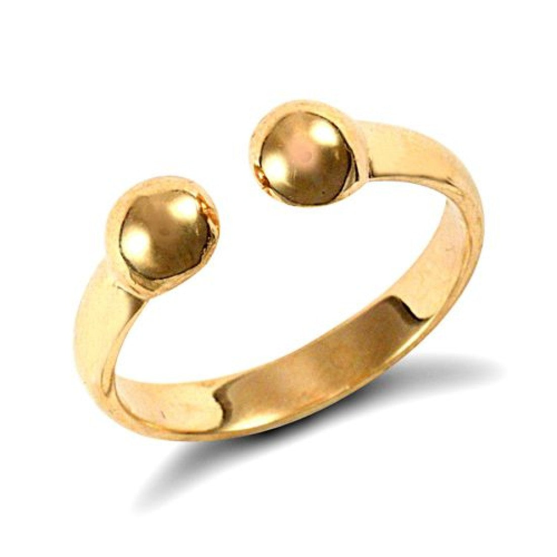9ct Yellow Gold Torque Ring (Jrn069)