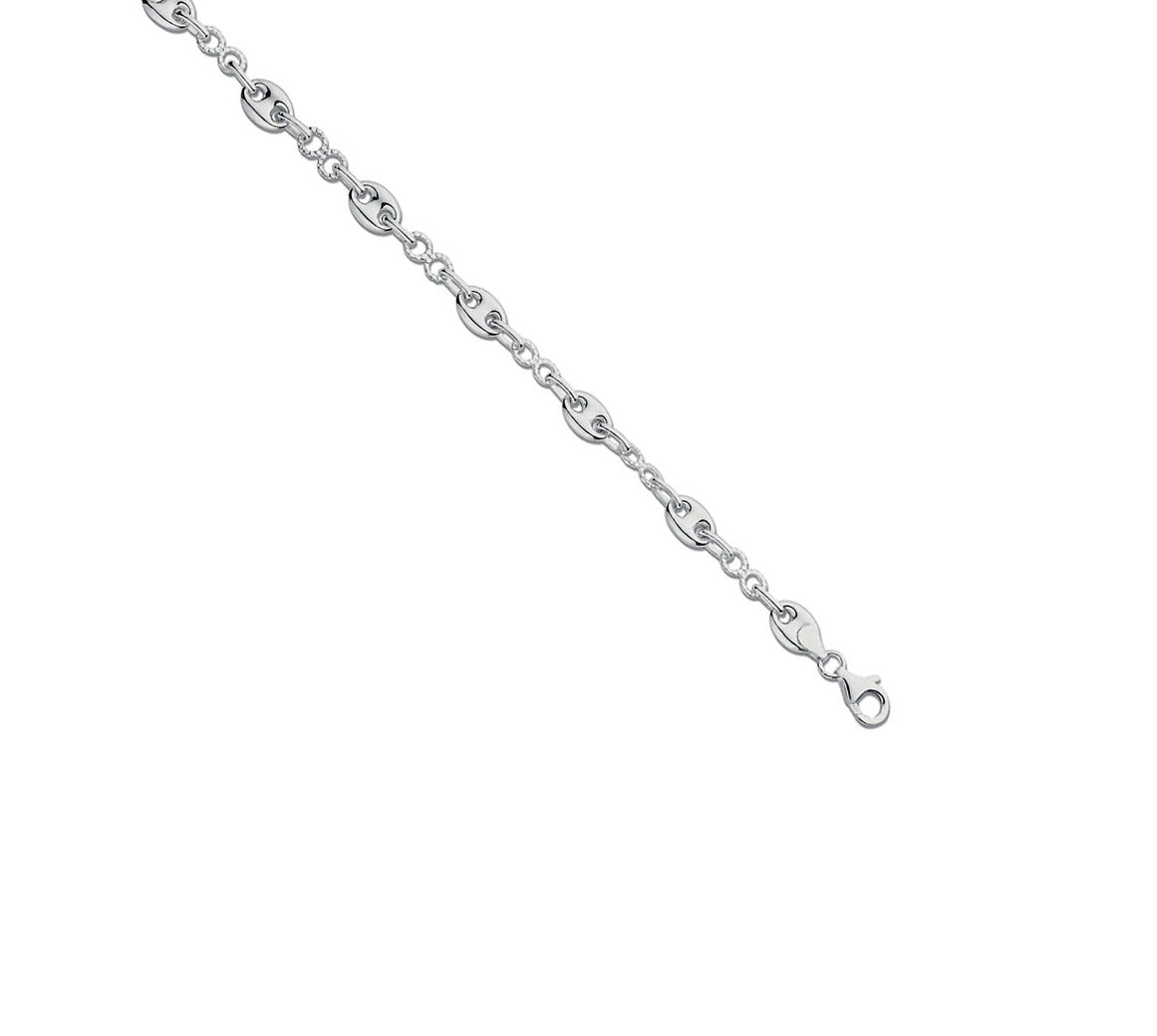 Silver Cubic Zirconia Bracelet (Sbr0015-07)