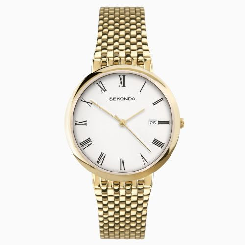 (3683) Sekonda Gold Plated Gents  Watch