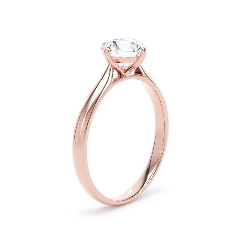 1ct Brilliant Cut Lab Grown Diamond Solitaire Ring (Rpp10)