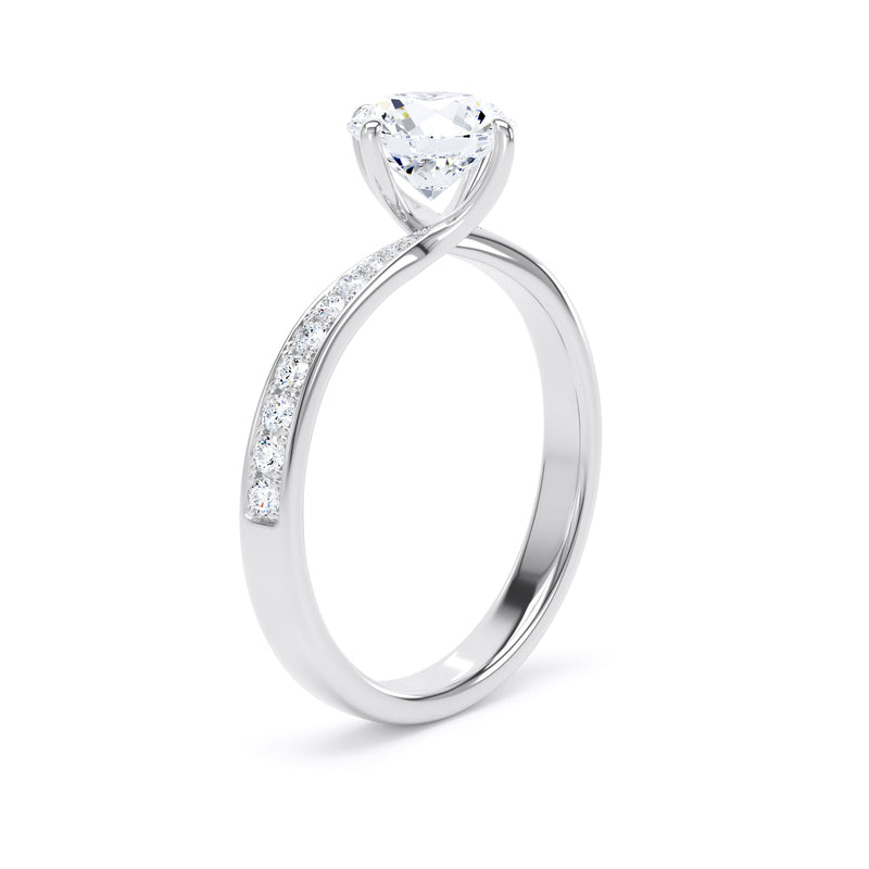 1.10ct Brilliant Cut Lab Grown Diamond Solitaire Ring (Rsg03)