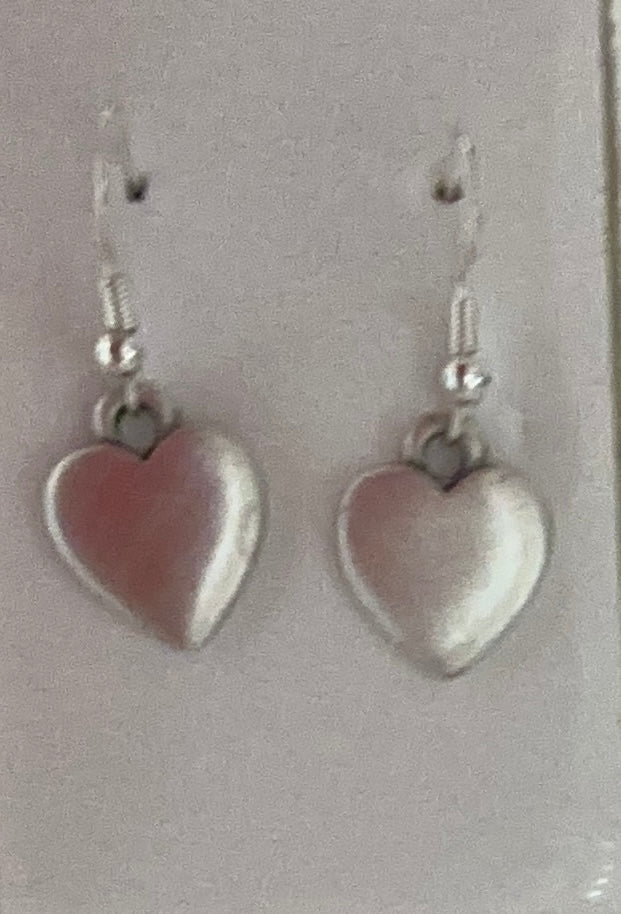 Danon Small Heart Drop Earrings