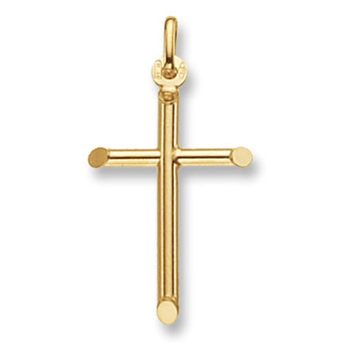 9ct Yellow Gold Cross (Pn133)
