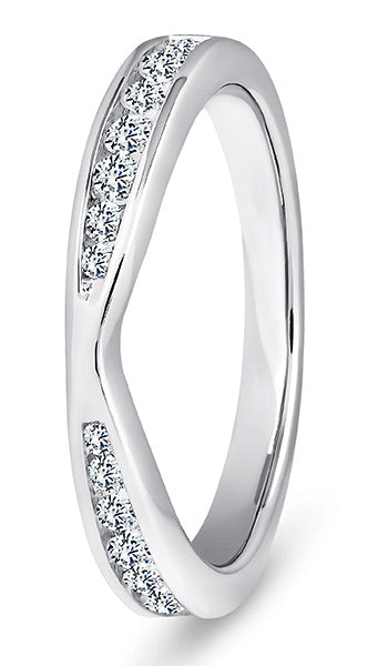 9ct Yellow Gold Diamond Shaped Wedding Ring (Vsc-290-050-033)