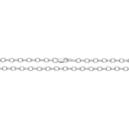 Silver Diamond Cut Belcher Chain (G1216)