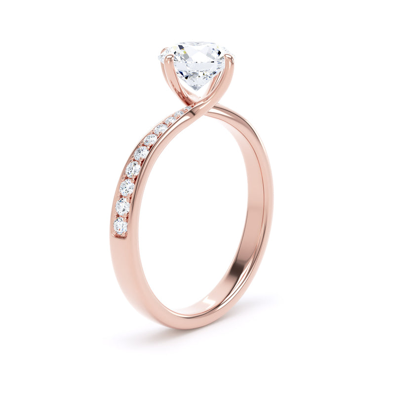 1.10ct Brilliant Cut Lab Grown Diamond Solitaire Ring (Rsg03)
