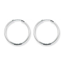 Silver Sleeper Earrings (G5534)