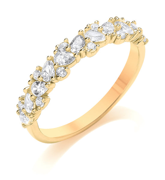 9ct Rose Gold Diamond Vintage Wedding Ring (Vrx-400-040-065)