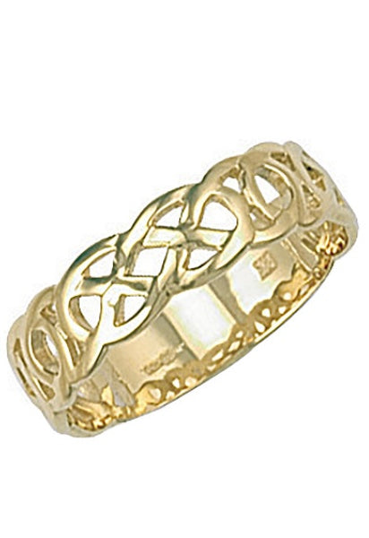9ct Yellow Gold Celtic Ring (R0560)