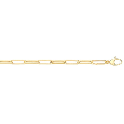 9ct Yellow Gold T-Bar Bracelet (Nk450b)