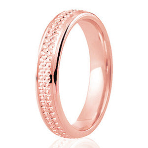 9ct Pearl Pip Court Wedding Ring (DC128)