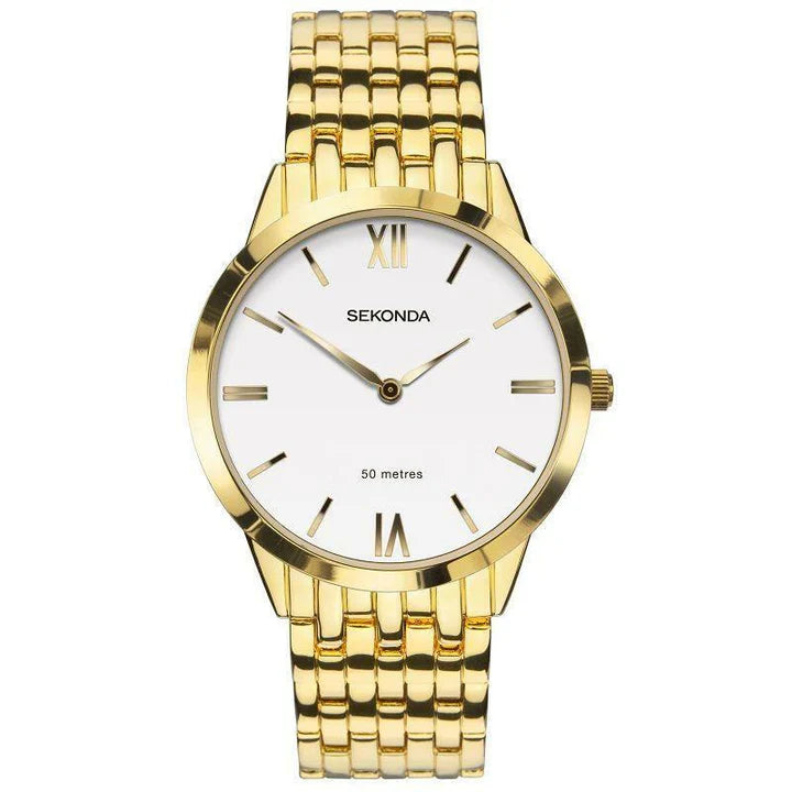 (1610) Sekonda Gold Plated Gents Sale  Watch