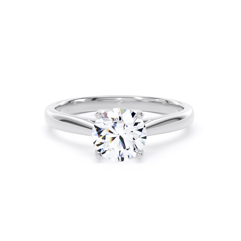 2.01ct Round Brilliant Lab Grown Certified Diamond Solitaire Ring (Rpp05-18)