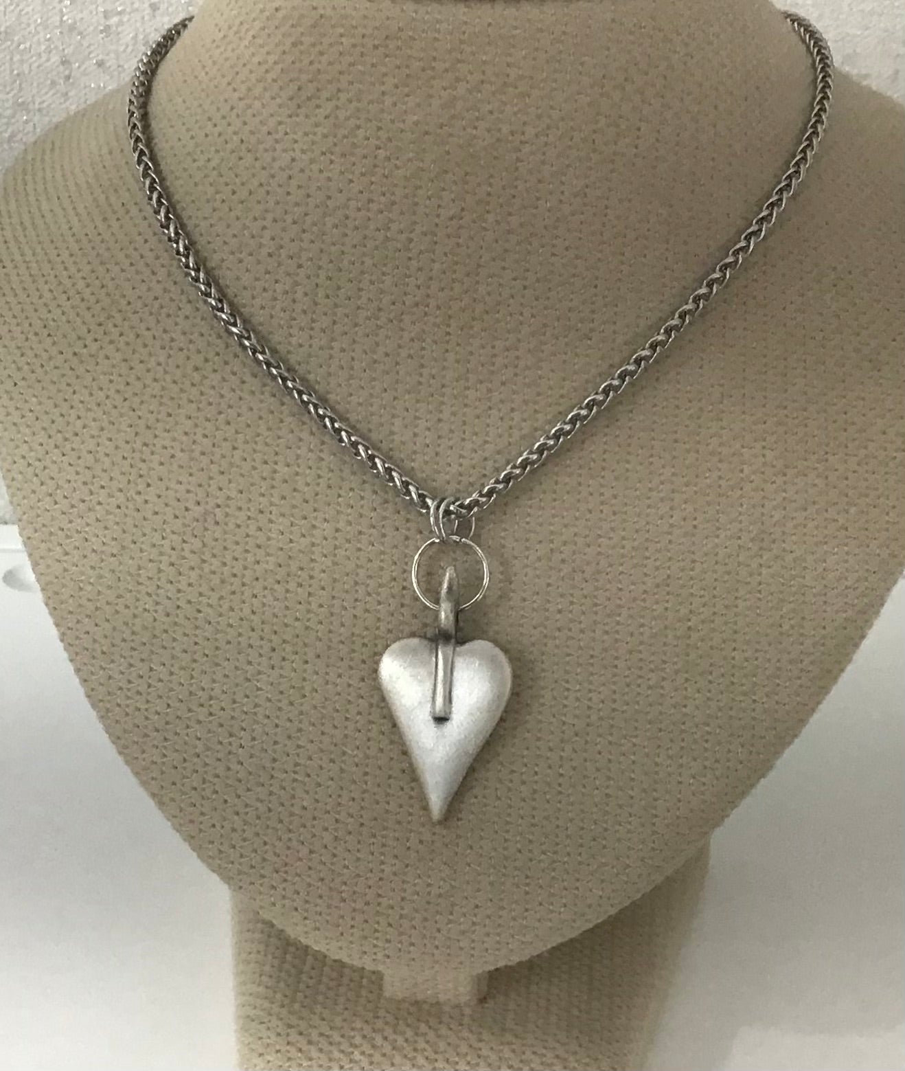 Danon Heart Foxtail Necklace