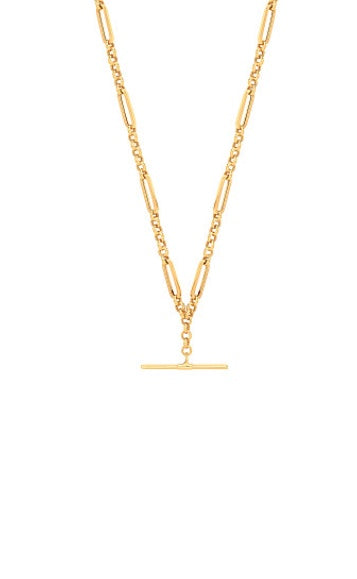 9ct Yellow Bar Belcher T-bar Chain (Cn0620)