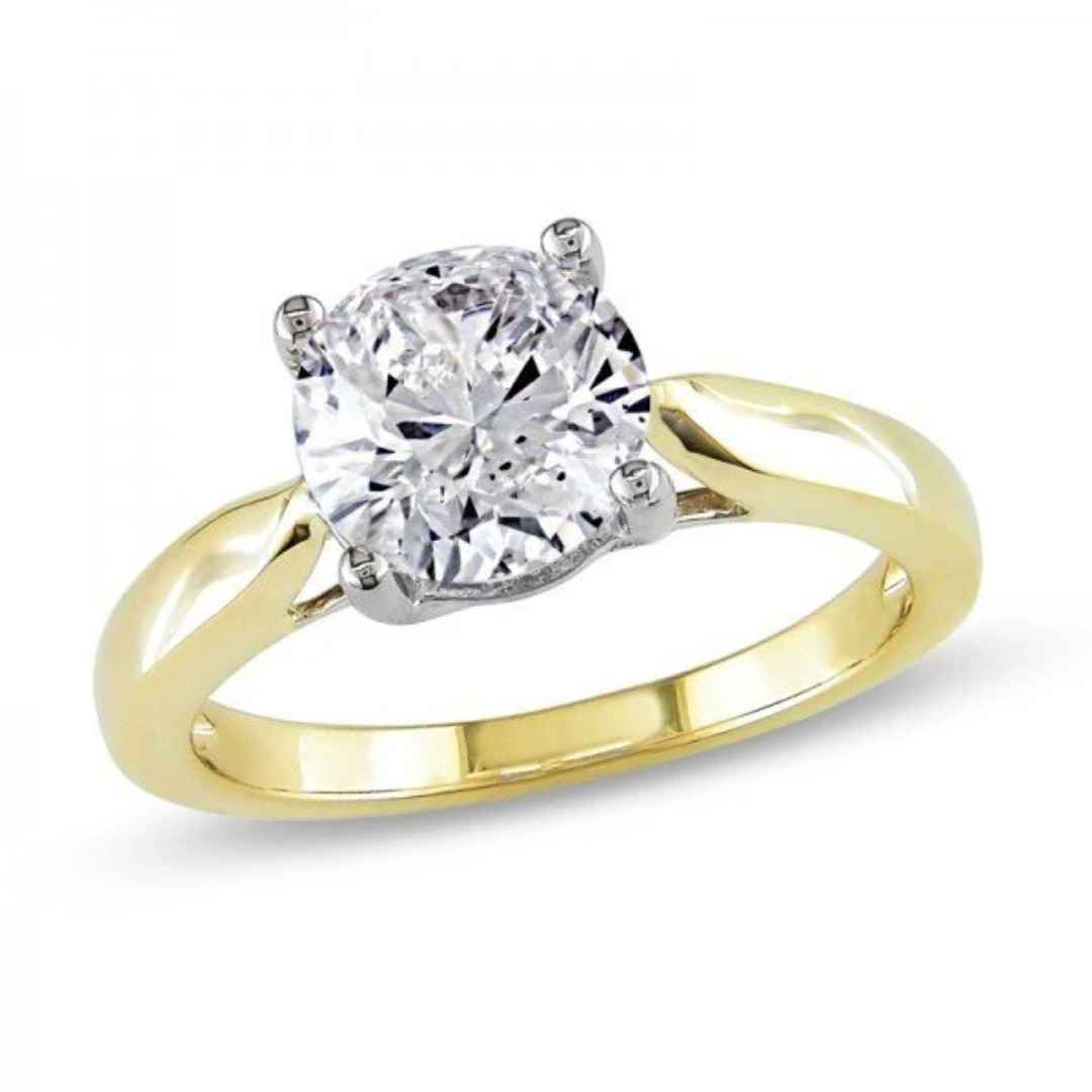 2.07ct Round Diamond Solitaire Ring (G42986)