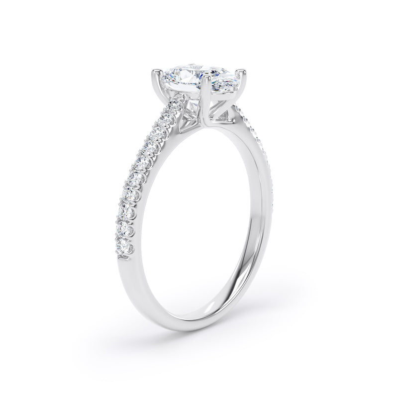 1.64ct Oval Lab Grown Diamond Solitaire Ring (Osp01)
