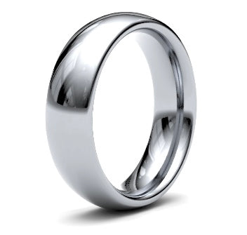 9ct 7mm Heavy Court Wedding Ring (7Ghc-9w)