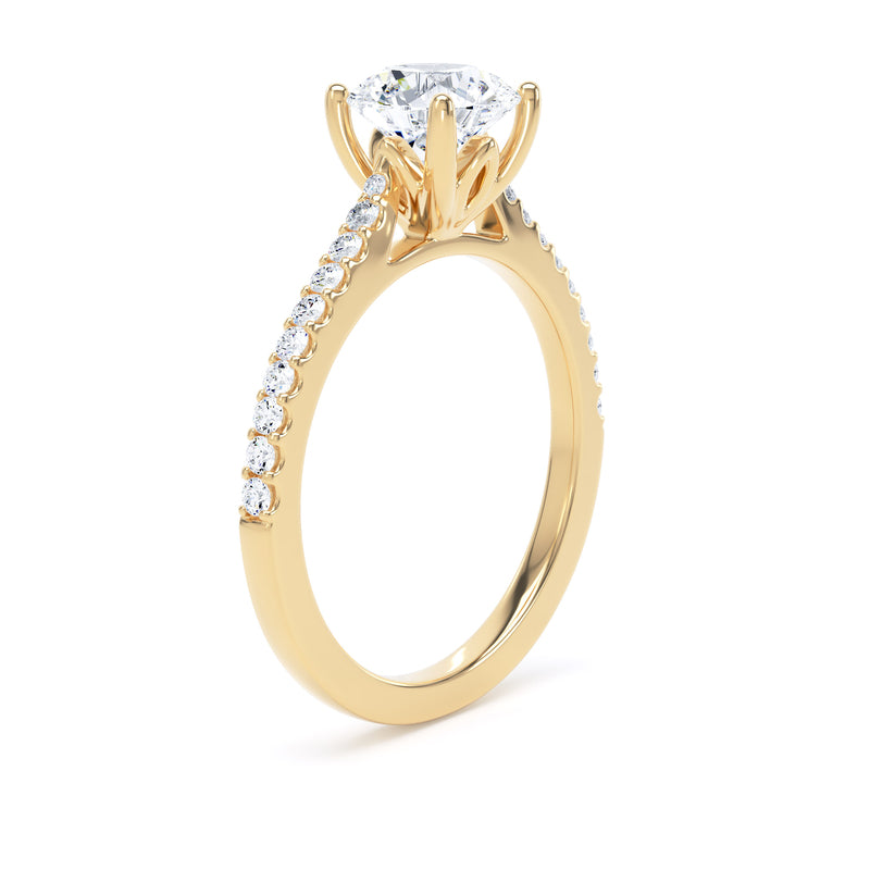 1.45ct Brilliant Lab Grown Diamond Solitaire Ring (Rsw01)