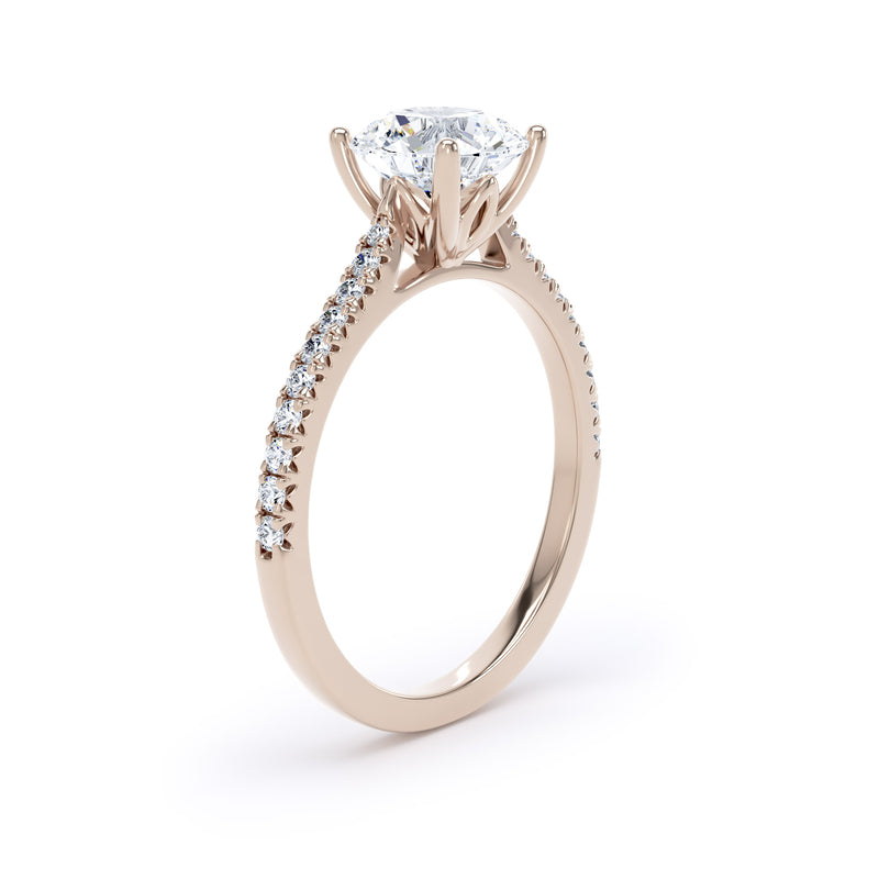 1.69ct Brilliant Cut Lab Grown Certified Diamond Solitaire Ring (Rsf01-pt)