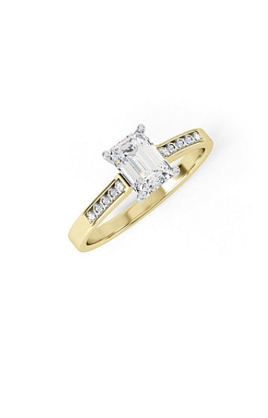 9ct Cubic Zirconia Ring (R0705)